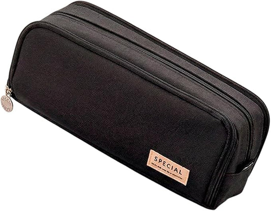 Estuche para Lápices de Gran Capacidad, Lapicera Expandible con 4 Compartimientos, Lapiceras Organizadoras